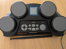 Gear4music DD40 Electronic Drum Pads and Drumsticks Set