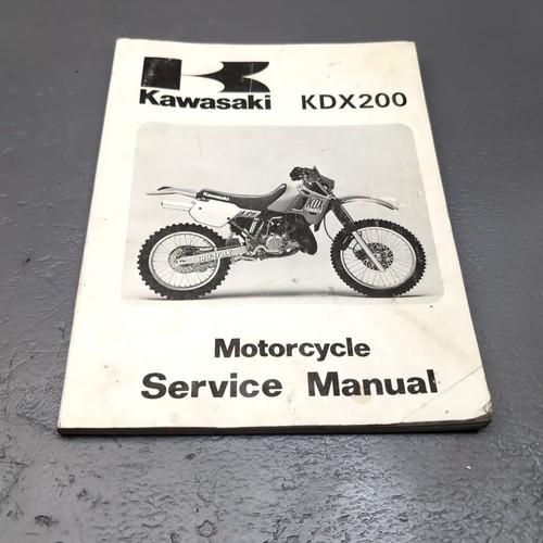 1989 kawasaki kdx200 oem - kdx200,