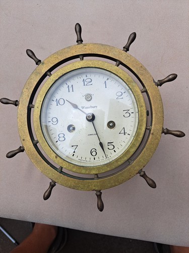 Antique nautical waterbury - antique,