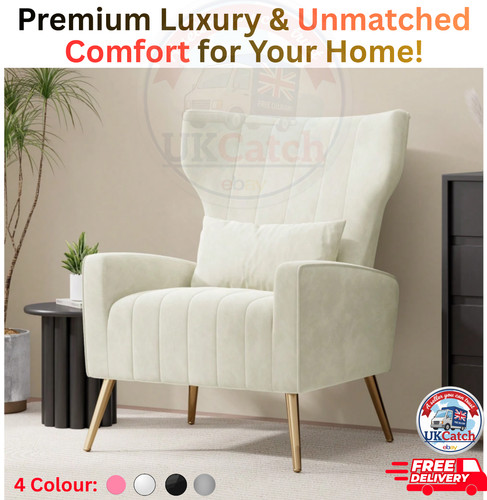 Ukcatch velvet recliner - velvet,
