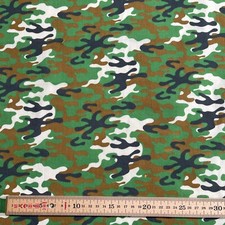 Polycotton Fabric Camouflage