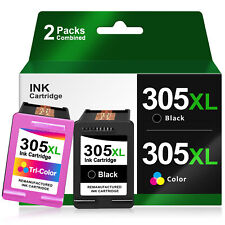 305 XL Ink Cartridges for HP Deskjet 2722e 2755e Envy 6055e 6075e 6058e Printer