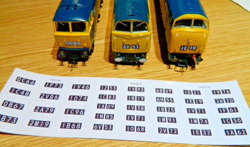 Class hymek warship - 35, 42