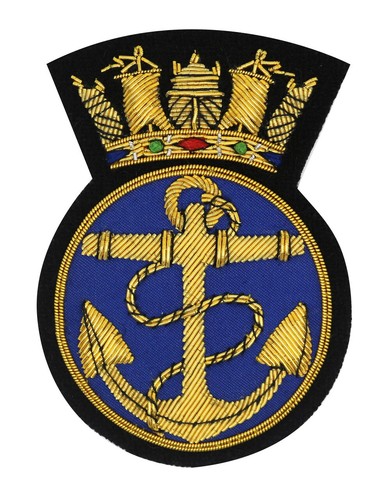 Royal navy embroidered blazer - royal,