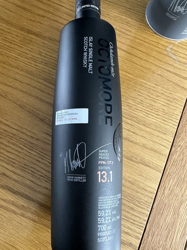 Bruichladdich octomore bottle - bruichladdich,