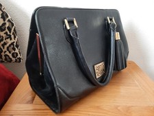 BIBA Large Black Leather