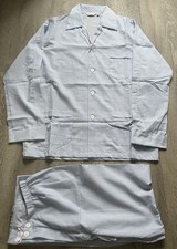 Derek Rose Men's  Pyjamas Blue Stripe Lightweight Classic  S, M , L,  RRP£235