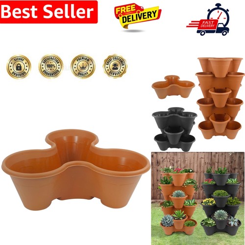 Stackable strawberry planter - strawberry,