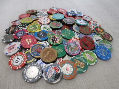 100 casino gaming poker chip - casino,