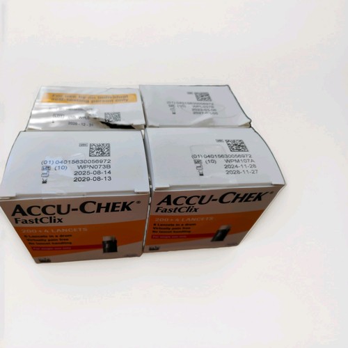 Boxes accu chek fast - 4,