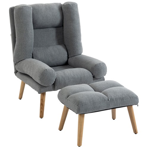 Homcom recliner with - homcom,