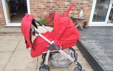 Excellent Condition New Born Silver Coss Pram To Stroller With Carrier
