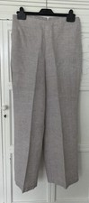 & OTHER STORIES-100 Linen stone coloured ladies trousers. Size: EU: 38*