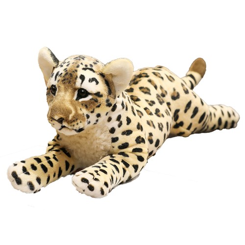 Cute leopard plush doll - cute,