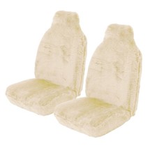 Sheepskin sherpa car seat - sheepskin,