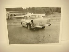 Vintage 1964 Car Wreck Photo