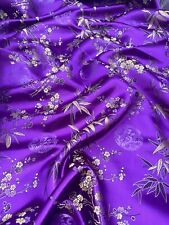 1 mtr cadbury purple floral