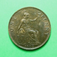 1902 Edward VII Penny About