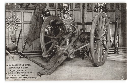 Gun carriage queen victoria - carriage,