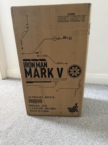 Hot toys iron man - man, v