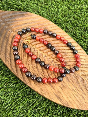 Red garnet and - and,