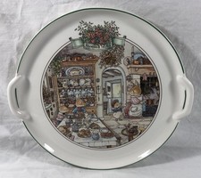 Villeroy & Boch Foxwood Tales round tray with handles 31.5cm UNUSED VHTF