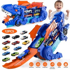 Truck Car Dinosaur Transport