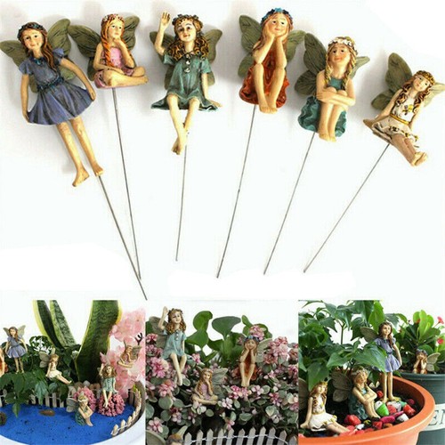 6pcs fairy garden accessories - fairy,