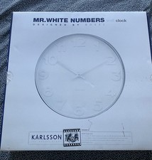 Karlsson Mr White Numbers Wall