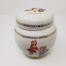 Vintage 1960's Yardley Soaps Ginger Jar Powder Tea Caddy Advertising