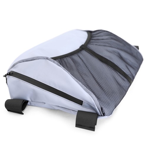 Gray aluminum seat backrest - gray,