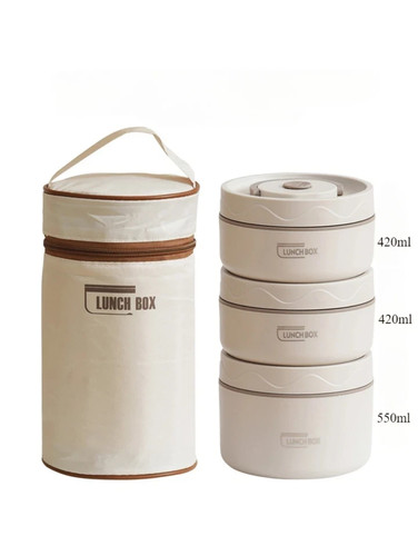 Portable insulated food lunch - insulated,