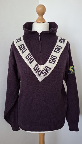 Rodeo vtg zip neck - rodeo, acrylic