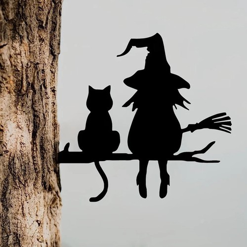 Wall art metal silhouette - metal,
