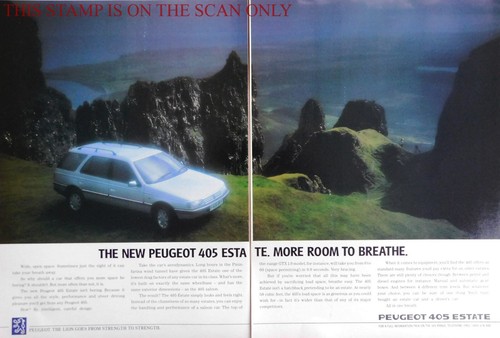 Peugeot 405 estate motor - motor, car