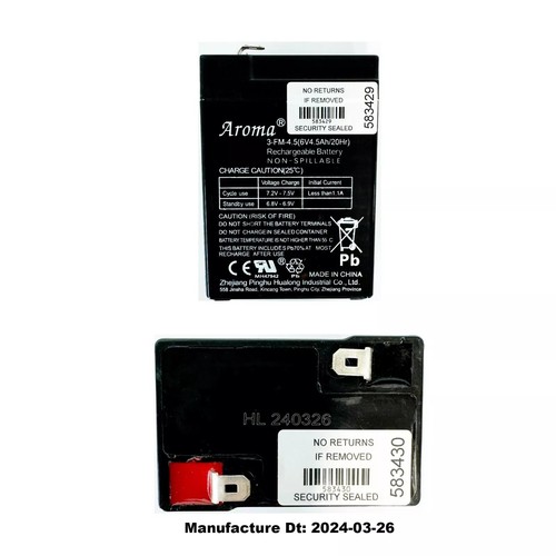 5ah heavy duty lead - 4.5ah, acid