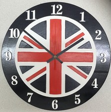 handmade Union Jack wooden