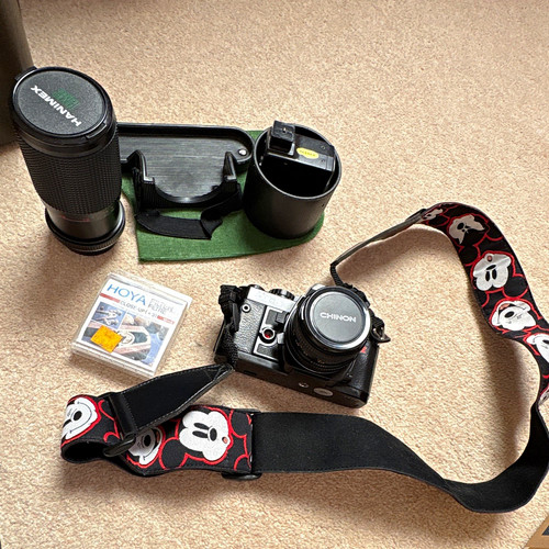 Chinon 35mm slr film - slr,