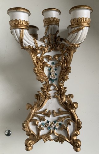 Ornate rococo candelabra - ornate,