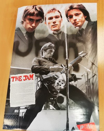 The jam poster punk 1977 - jam,