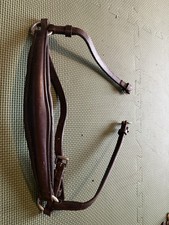 Havana Brown Leather Drop Noseband Cob/full