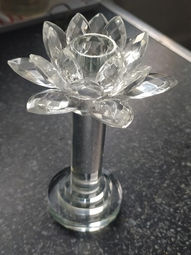 Crystal glass lotus flower - lotus,