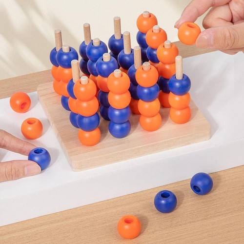 Wooden board game four a - game,