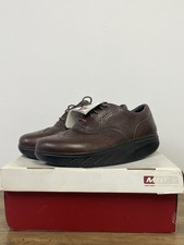 MBT Leather Uk 9 Milano Dark