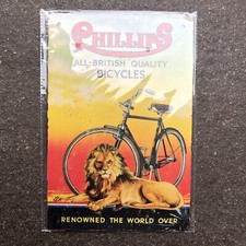Phillips Bicycles Tin Sign