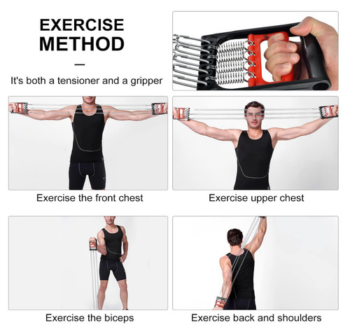 Spring chest expander - chest,
