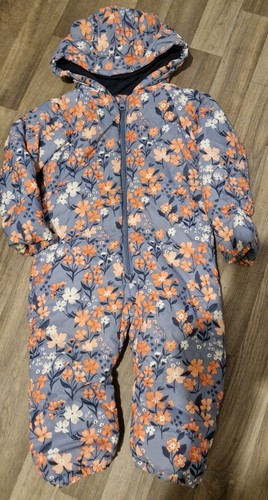 George floral print hooded - print,