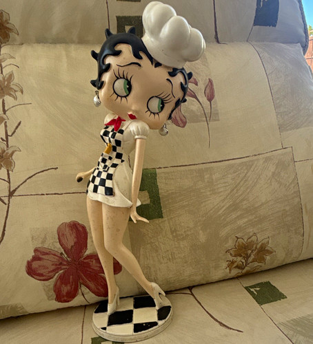 Betty boop chef - resin, figurine