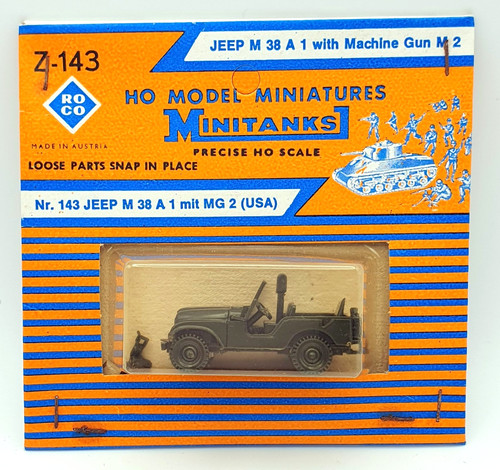 1960 carded roco minitanks - carded,