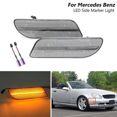 Clear lens led side - side, marker
